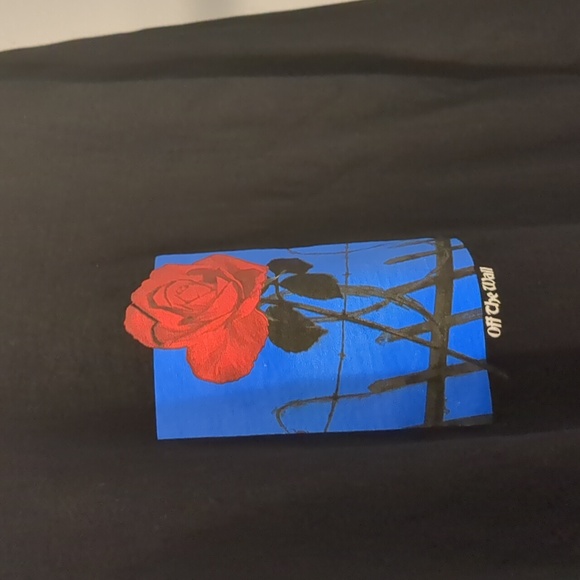 Vans mens off the wall rose long sleeve shirt - Picture 4 of 5